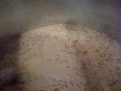 A different picture in the MT after mash and a batch